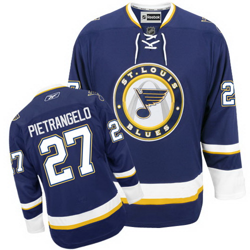 Purchase St. Louis Blues 27 Alex Pietrangelo Blue NHL Hockey Jersey